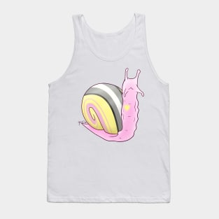 Queerplatonic Pride Snail Tank Top